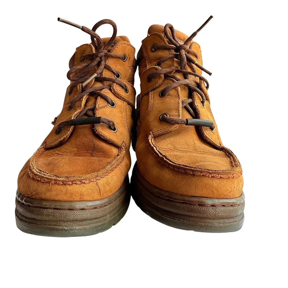 Timberland Women's Boots Brown Waterproof GoreTex‎ Leather Vintage Size 9.5M